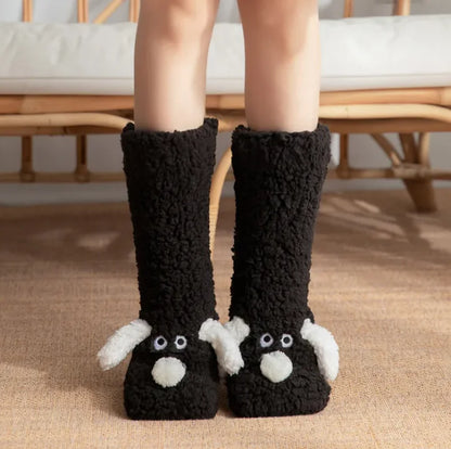 PXW Women’s Plush Dog Socks