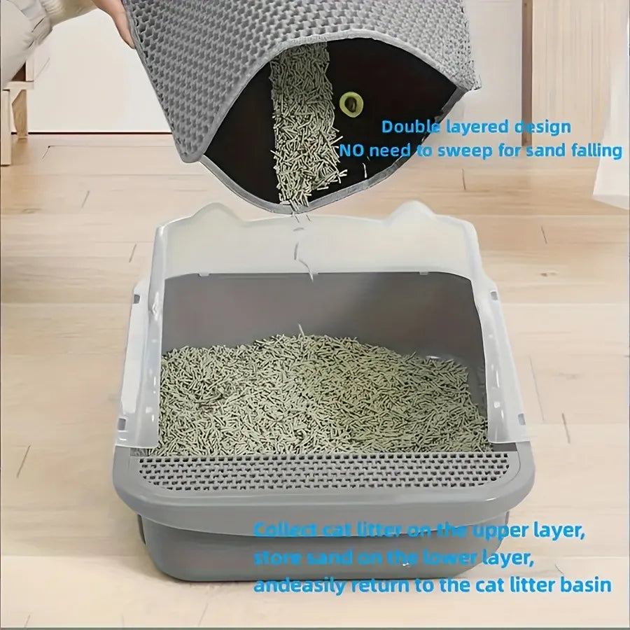 PXW Premium EVA Cat Litter Mat